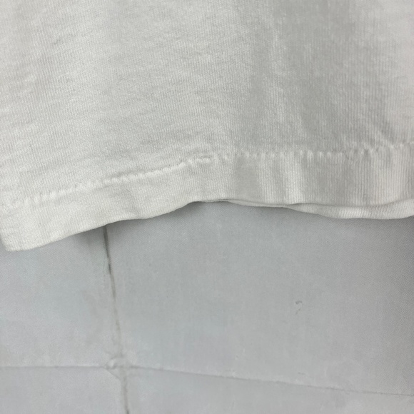 Vintage L.A.T Sport Men's Size XL T-Shirt American Flag Sleeves Single Stitch - Picture 6 of 9